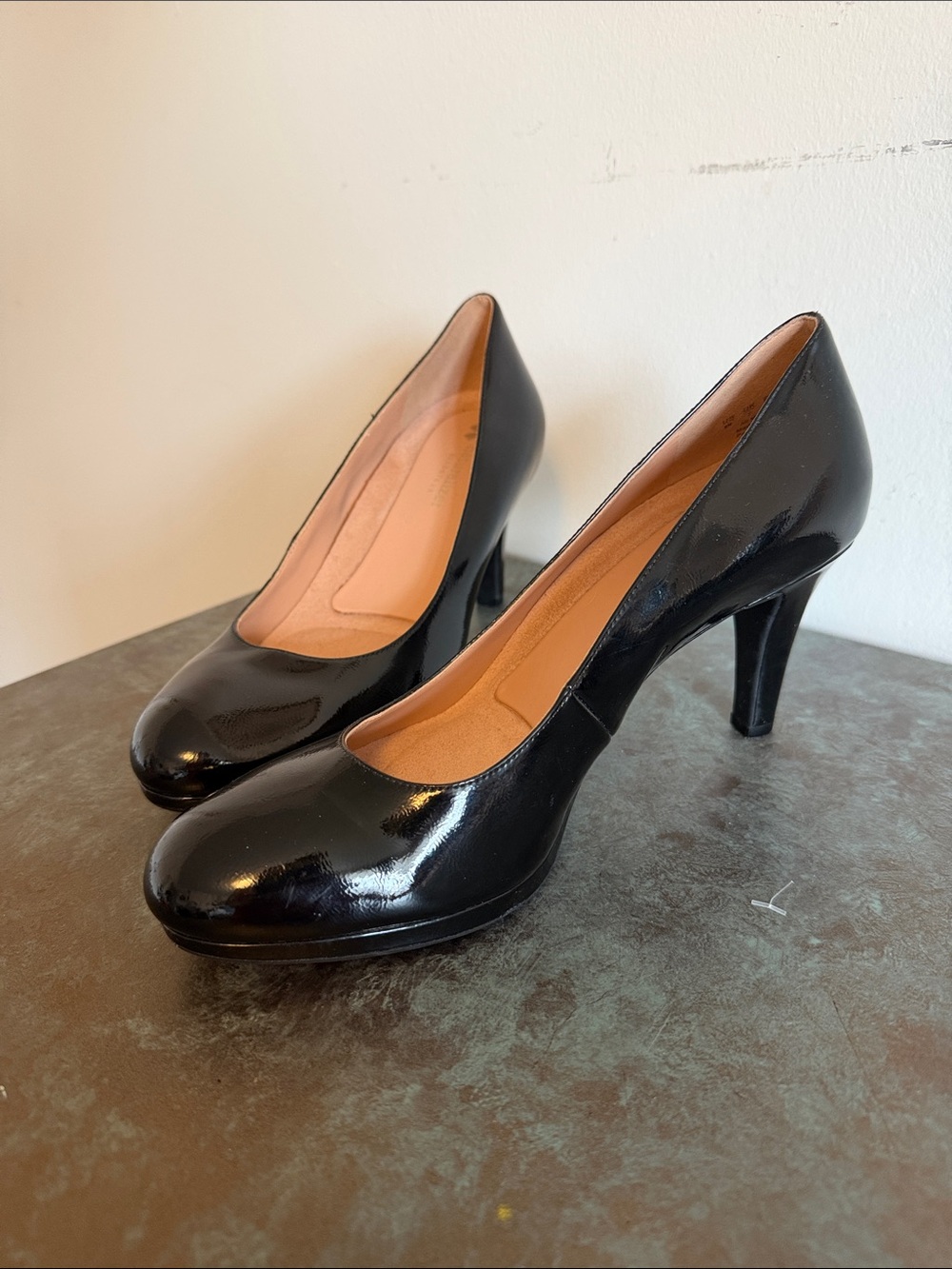 Classic Black Patent Leather Pumps